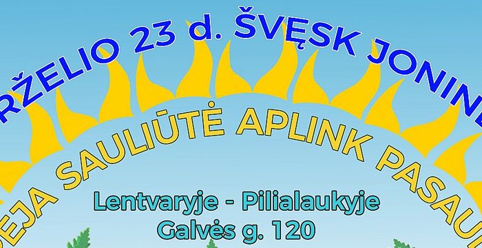 Kviečia didelės ir linksmos Joninės !