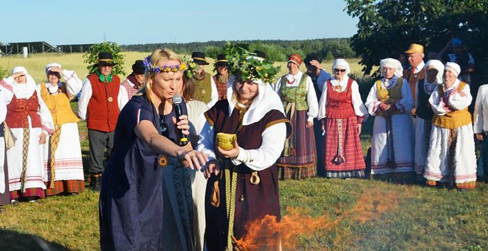 Siautulingai sutiktos Joninės Lentvario seniūnijoje, „Pilialaukyje“