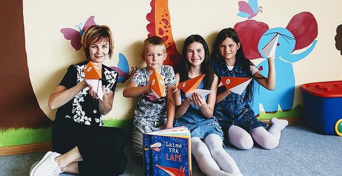 „Laimė yra biblioteka“