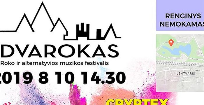 Festivalis DVAROKAS jau rugpjūtį sudrebins Lentvarį