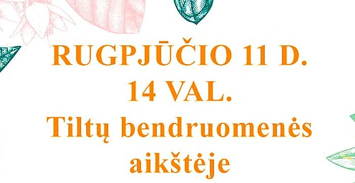 Tiltuose – kultūrinių mainų koncertas