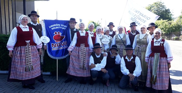 Trakų rajono šokėjai – dainų ir šokių festivalyje „Veisiejai – mažoji kultūros sostinė“.