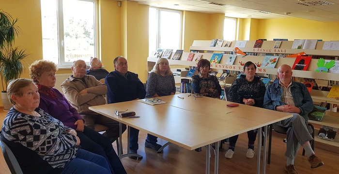 Griuvimų prevencijos mokymai vyresnio amžiaus žmonėms