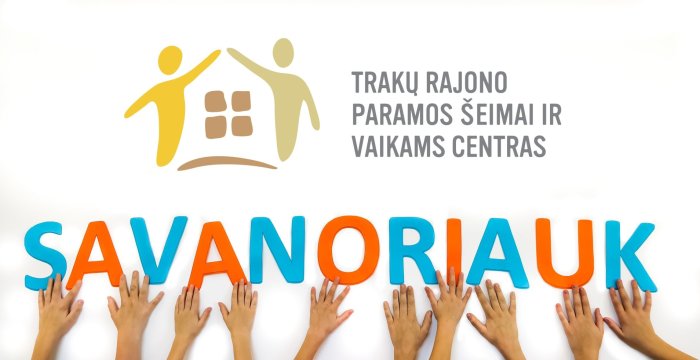 Paramos šeimai ir vaikams centras kviečia būsimus savanorius į mokymus