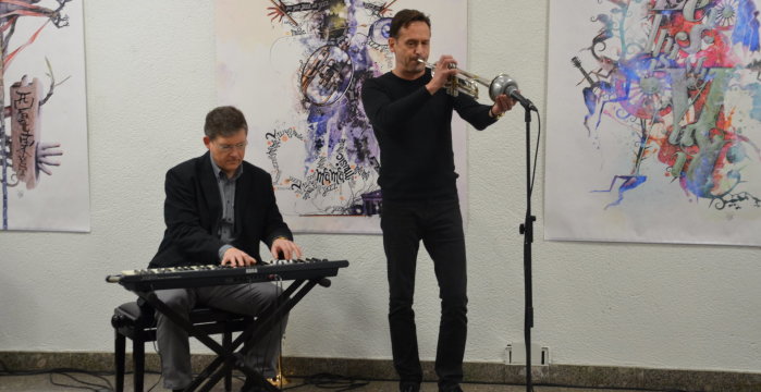Antrasis ciklo „TRIO: dailė+muzika+poezija“ renginys užbūrė publiką
