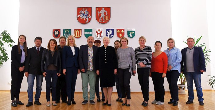 Lenkijos Naujojo Sončo delegacija domėjosi darbu  su jaunimu