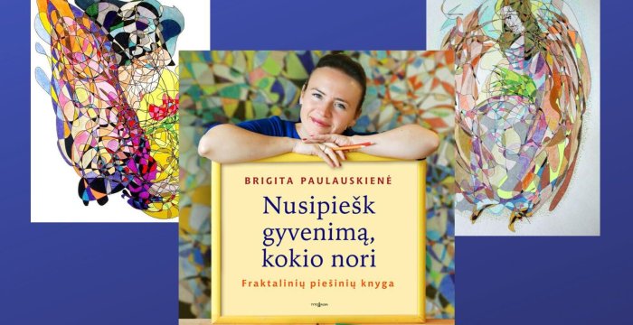 Kviečia knygos „Nusipiešk gyvenimą, kokio nori“ pristatymas ir piešimo dirbtuvės