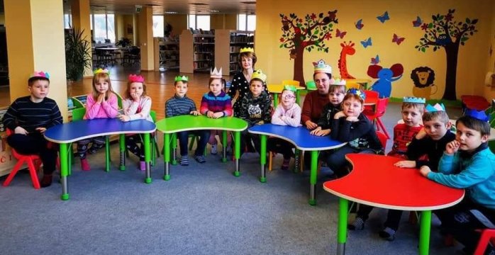 Rūdiškių bibliotekoje – karališkas rytmetys