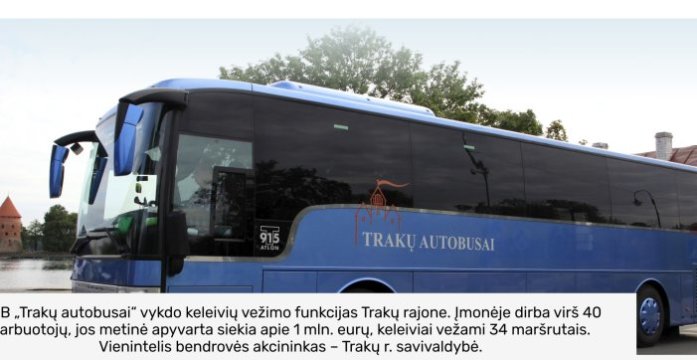 Skelbiamas konkursas UAB Trakų autobusai direktoriaus pareigoms užimti