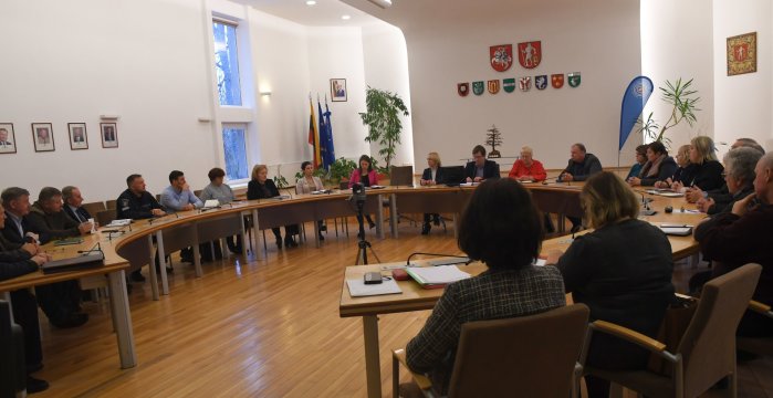 Aptarta koronaviruso prevencija rajono savivaldybėje