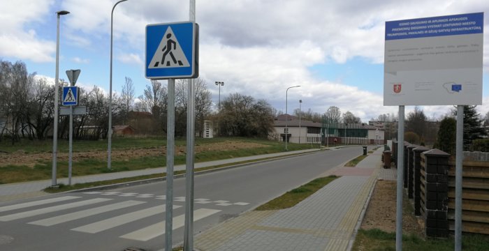 Įgyvendinamas Lentvario Trumposios, Pakalnės ir Gėlių gatvių infrastruktūrą ir žmonių gyvenamąją...