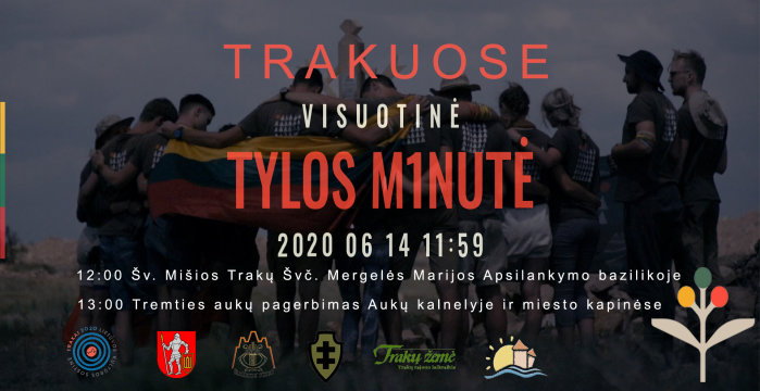 Birželio 14-ąją – Visuotinės tylos minutės akcija