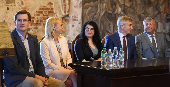 Žalgirio mūšio 610-osioms metinėms skirtuose renginiuose viešėjo Seimo pirmininkas
