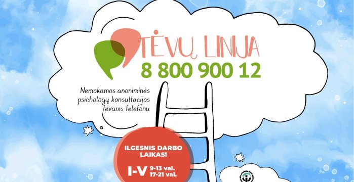 „Tėvų linijoje“ budi daugiau psichologų ir ilgėja darbo laikas