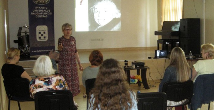 Rykantuose – seminaras apie pozityvų mąstymą