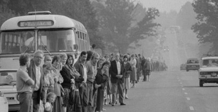 Baltijos kelio 31-ųjų metinių minėjimo renginiai Trakų rajono savivaldybėje 