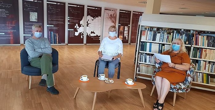 Skaitytojų klubas ieškojo žmogaus gyvenimo prasmės