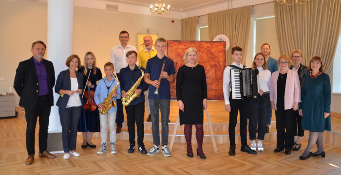 Baigėsi renginių ciklas/ meno degustacija „TRIO: dailė+muzika+poezija“