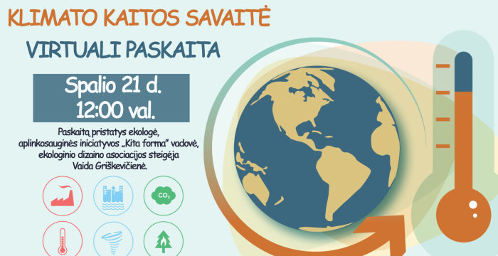 Klimato kaitos savaitė – Lentvaryje