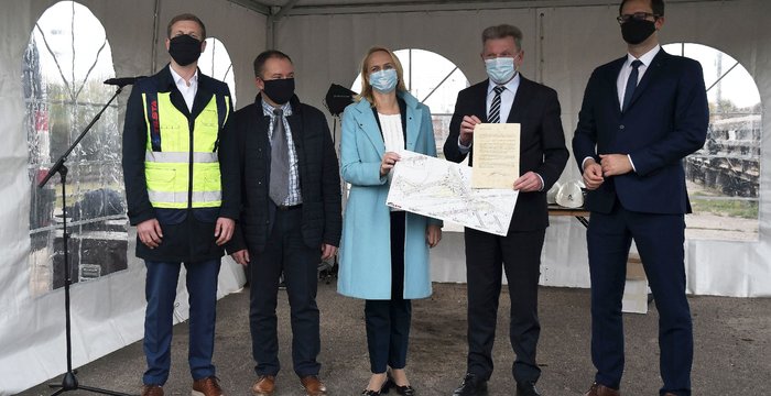 Startavo Lentvario geležinkelio pervažos rekonstrukcija ir požeminio tunelio statyba
