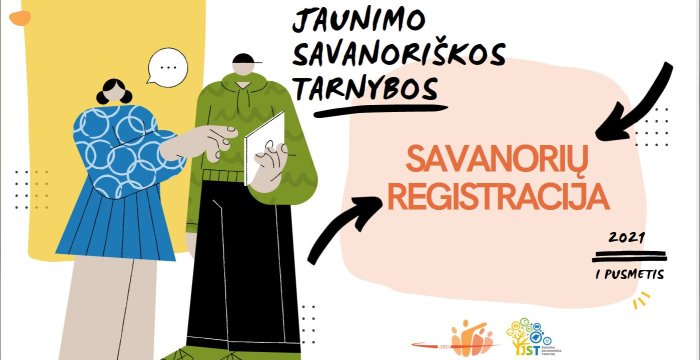 Jaunimo savanoriška tarnyba kviečia veikti drauge !