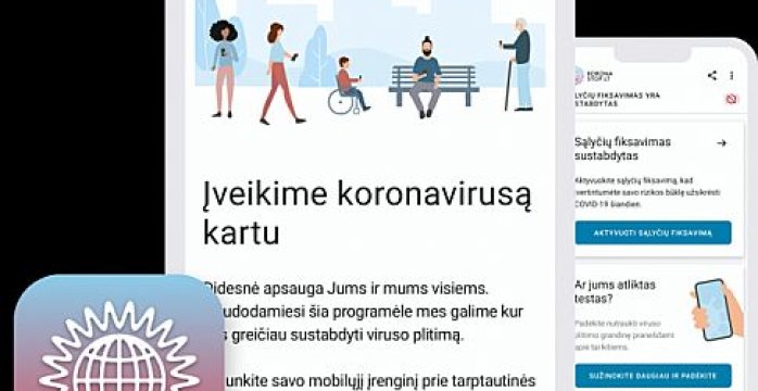 Programėlė „Korona Stop“ padės stabdyti koronavirusą