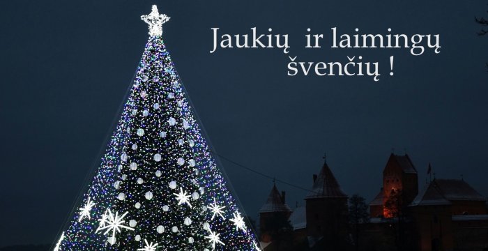 Sveikiname šv. Kalėdų proga !