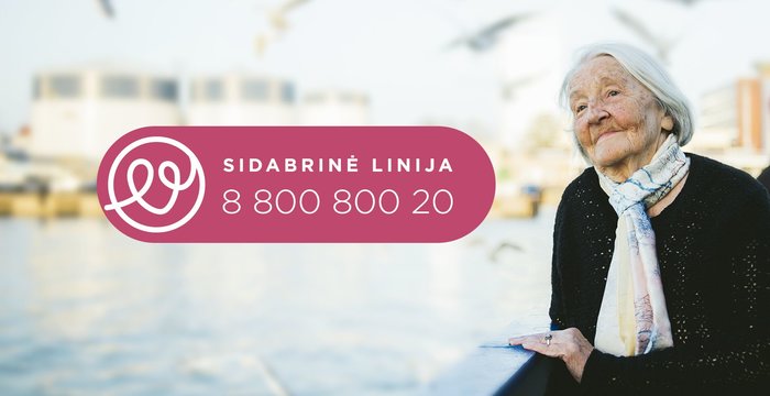 „Sidabrinė linija“: emocinė pagalba senjorams telefonu