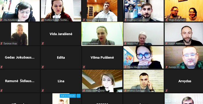 Sėkmingai prasidėjo virtualūs susitikimai su gyventojais: aptarta situacija trijose seniūnijose