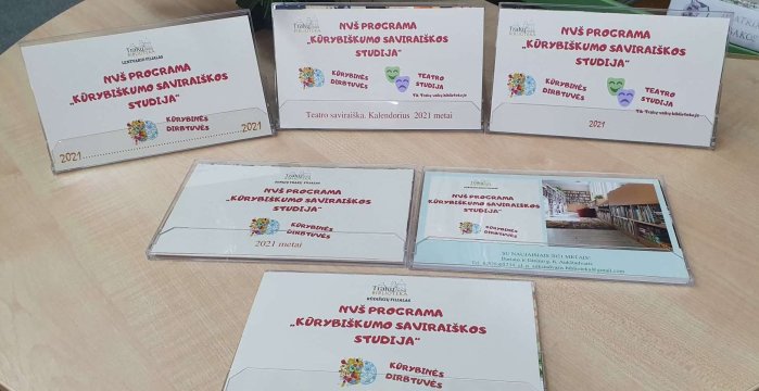 „Kūrybiškumo saviraiškos studijos“ vaikus nudžiuginome studijos kalendoriumi