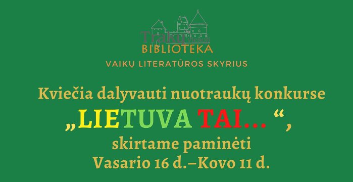 Kviečia nuotraukų konkursas „Lietuva tai...“
