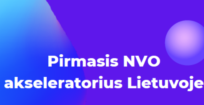 Kviečiame dalyvauti projekte ,,NVO Akseleratorius“