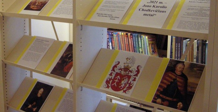 Rykantų bibliotekoje – paroda apie XVII a. Europos legendą Joną Karolį Chodkevičių