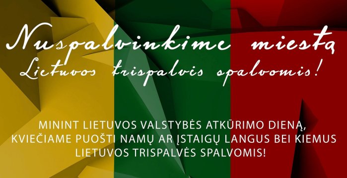 Lietuvos valstybės atkūrimo dienai skirti renginiai Lentvaryje