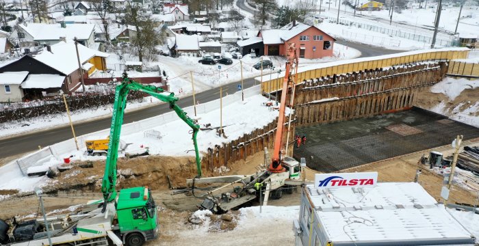 Lentvario pervažos rekonstrukcija vyks nauju būdu: tunelį įrengs nestabdant traukinių