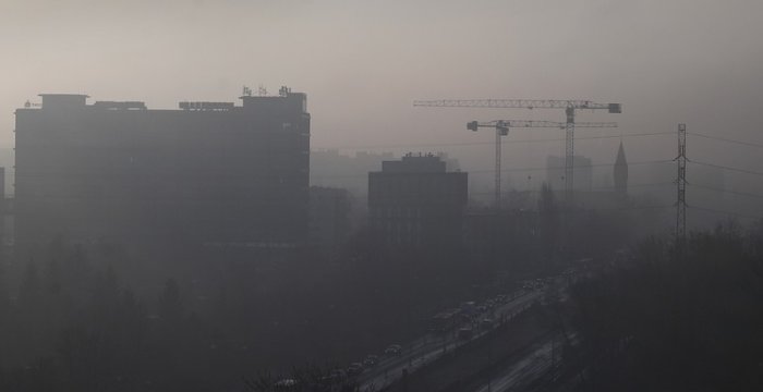 Dėmesio: padidėjusi oro tarša !