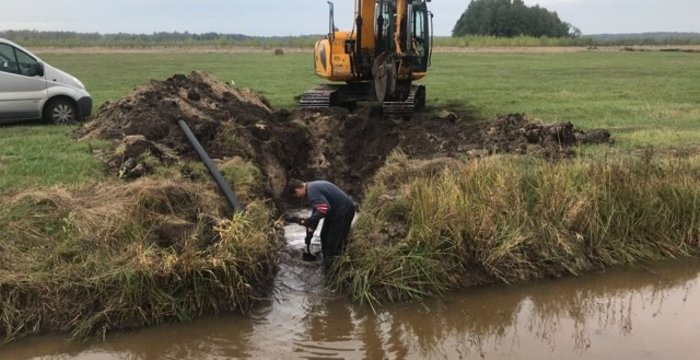 Informacija apie melioracijos sistemų ir jų statinių remonto darbus