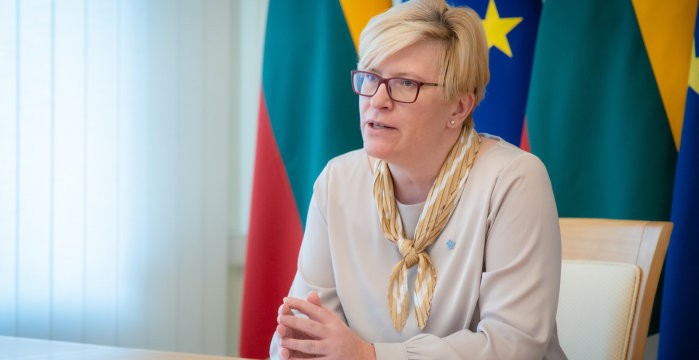 Trakuose lankysis šalies Ministrė Pirmininkė Ingrida Šimonytė