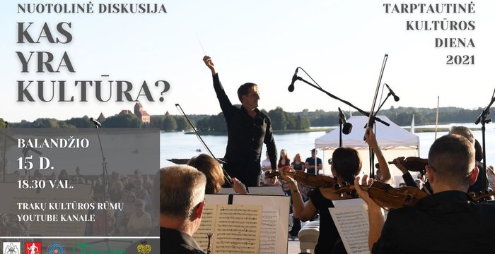 Tarptautinę kultūros dieną – diskusija apie kultūrą ir jos svarbą visuomenei