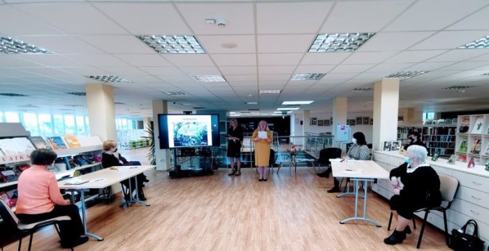Rūdiškių bibliotekoje  – biblioterapinis užsiėmimas „Pavasaris gamtoje ir sieloje“