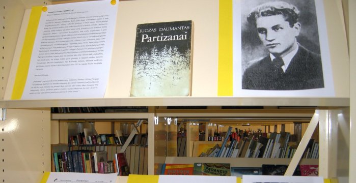 Rykantų bibliotekoje pagerbtas Lietuvos partizanas