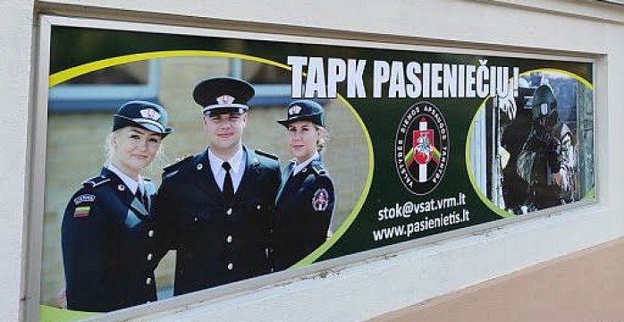 VSAT kviečia įgyti pasieniečio profesiją
