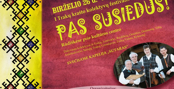Rūdiškės kviečia „PAS SUSIEDUS!“