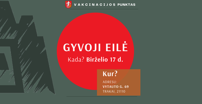  Ketvirtadienį (birželio 17 d.) visoje Lietuvoje skiepijimas be išankstinės registracijos