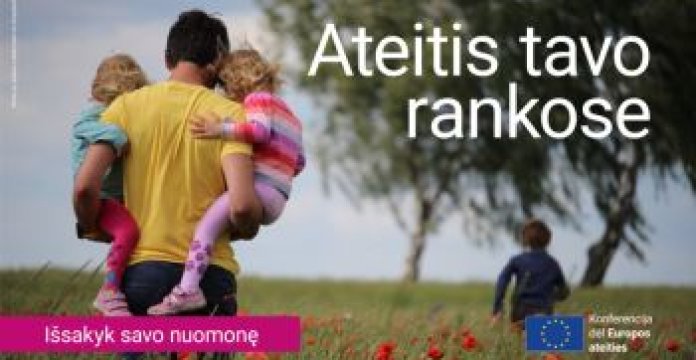 Kvietimas bendradarbiauti informuojant apie konferenciją dėl Europos ateities