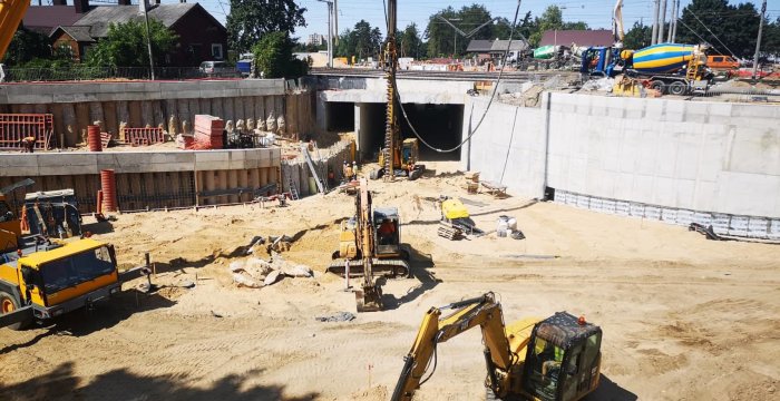 Nuo rugpjūčio 12 d. Lentvaryje yra keičiamas įvažiavimas į buvusią „Kaitros“ teritoriją