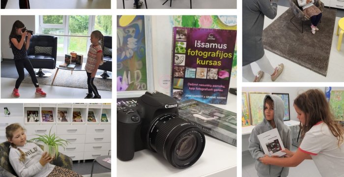 Edukacinis užsiėmimas „Portreto fotografija“ atskleidė daug paslapčių