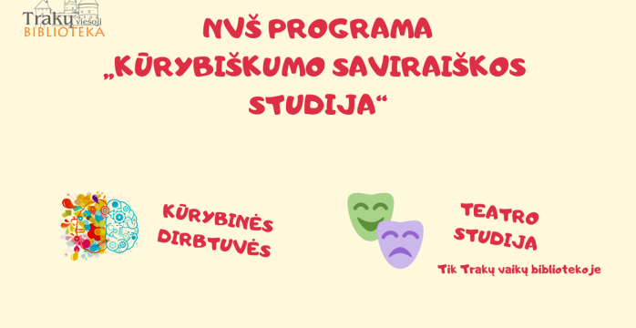 „Kūrybiškumo saviraiškos studija“ kviečia į būrelį