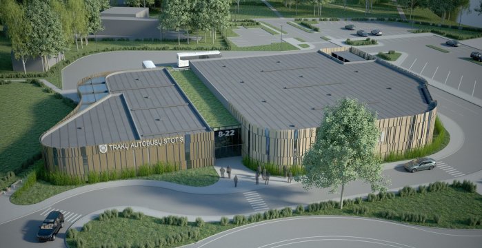 Trakus papuoš nauja autobusų stotis