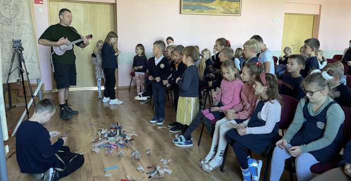 Animuotos pasakos kūrimo dirbtuvės su rašytoju Pauliumi Juodišiumi